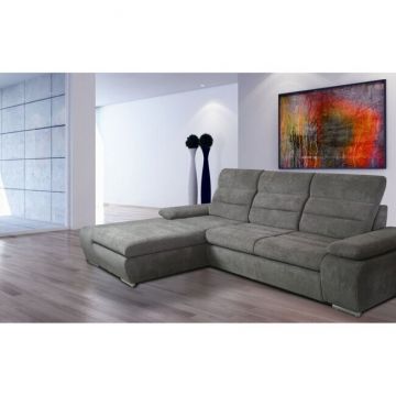 Colțar Venus, Extensibil Cu Ladă, Cusături Decorative, 276x183 cm, Culoare La Alegere