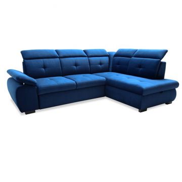 Colțar Wind III, extensibil cu brațe reglabile, spumă poliuretanică și arcuri, 260x194x100 cm, personalizabil