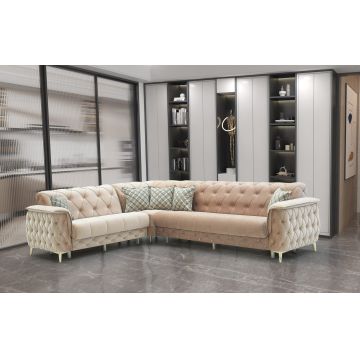 Coltar extensibil Cordoba, Bej