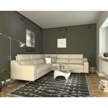 Coltar extensibil Malibu 2, confort sporit, design compact, 93/87/46 cm, culoare personalizată