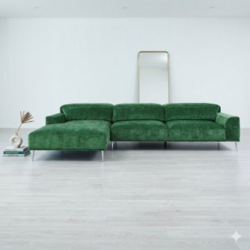 Coltar fix Sarah, design elegant, tapițerie de calitate, 325x120 cm, culoare personalizată