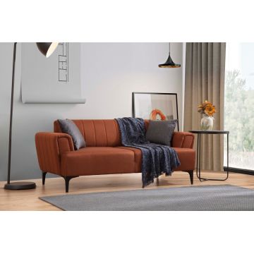Canapea 2 locuri, Atelier del Sofa, 560ARE2239, Caramiziu