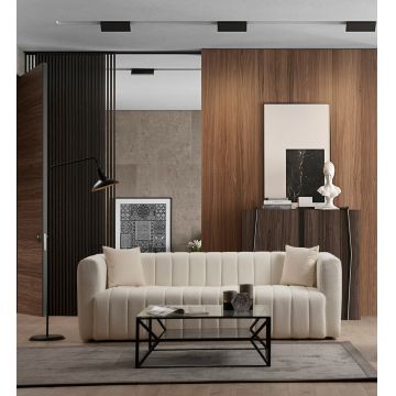 Canapea 3 locuri, Atelier del Sofa, 560ARE1887, Crem