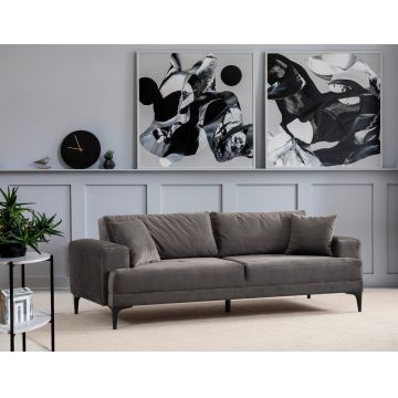 Canapea 3 locuri, Atelier del Sofa, 560ARE2175, Antracit