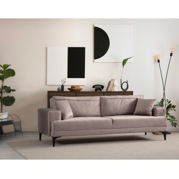 Canapea 3 locuri, Atelier del Sofa, 560ARE2176, Bej