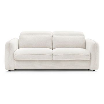 Canapea albă 216 cm Achille – Bobochic Paris