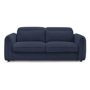 Canapea albastru-închis 236 cm Achille – Bobochic Paris