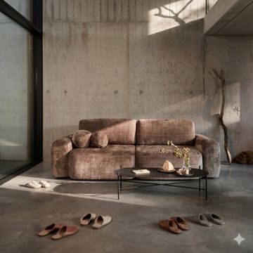 Canapea Bold - Design Minimalist Arcat, Funcție de Dormit 200x160 cm și Depozitare
