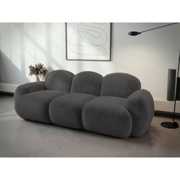 Canapea bubble Zenvia plusata antracit
