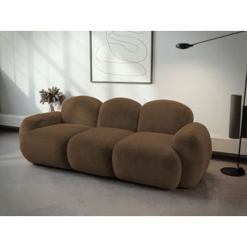 Canapea bubble Zenvia plusata maro