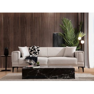 Canapea extensibila 3 locuri, Atelier del Sofa, 560ARE2261, Ecru