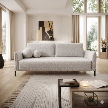 Canapea Vasco - Eleganță Minimalistă, Funcție de Dormit 200x146 cm și Depozitare