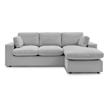 Colțar gri deschis Belair – Bobochic Paris