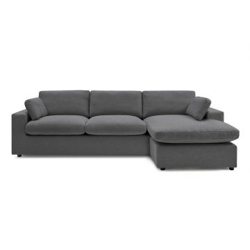 Colțar gri închis Belair – Bobochic Paris