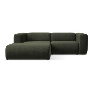 Colțar verde (cu colț pe partea stângă/cu șezlong) Ekahi – Makamii