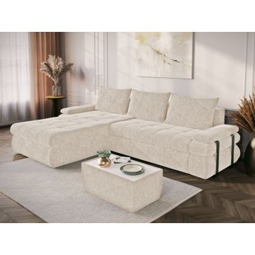 Coltar Extensibil Molly Plusat Crem