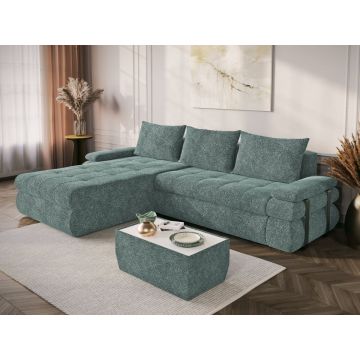 Coltar Extensibil Molly Plusat Turcoaz