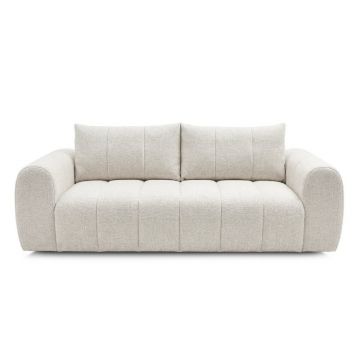 Canapea bej 242 cm Nesty – Bobochic Paris