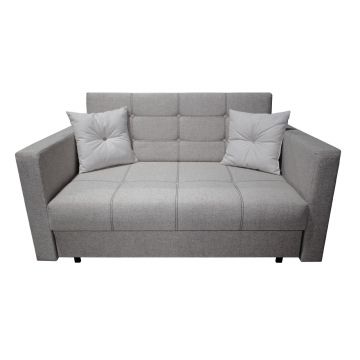 Canapea extensibila 2 locuri Firin, gri