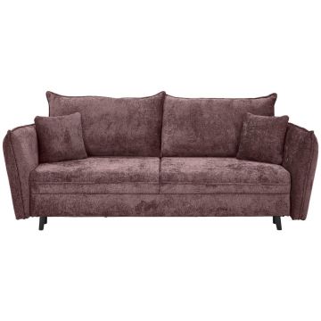 Canapea Extensibilă, textil, roz