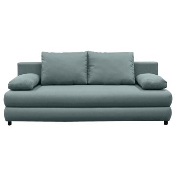 Canapea Extensibilă, textil, verde mentă