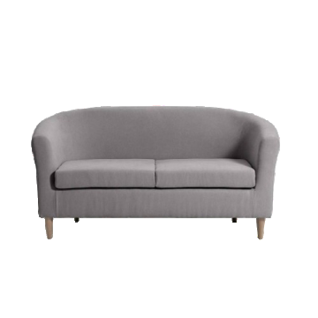 Canapea fixa 2 locuri Gri