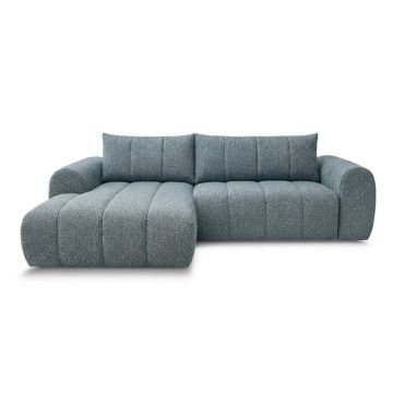 Colțar albastru (cu colț pe partea stângă/cu șezlong) Nesty – Bobochic Paris