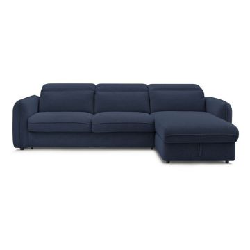 Colțar albastru închis Achille – Bobochic Paris