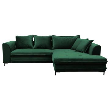 Colțar Extensibil, textil, verde