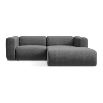 Colțar gri (cu colț pe partea dreaptă/cu șezlong) Ekahi – Makamii