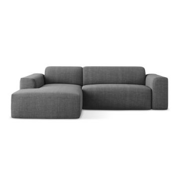 Colțar gri (cu colț pe partea stângă/cu șezlong) Keli – Makamii