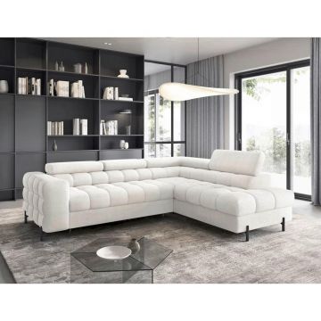 Colțar, textil, alb