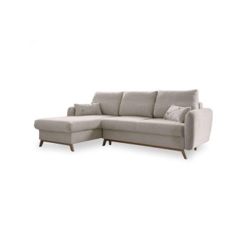 Colțar, textil, bej