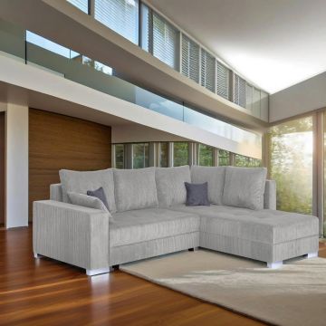 Colțar, textil, material pe bază de lemn, taupe