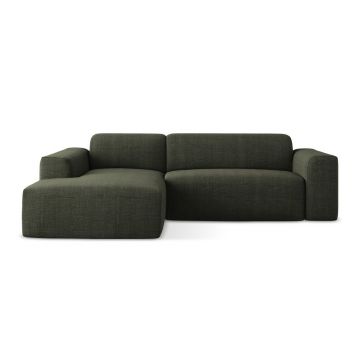 Colțar verde (cu colț pe partea stângă/cu șezlong) Keli – Makamii