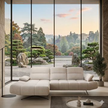 Coltar FALCAO S, 284X173X91 cm, materiale personalizabile gama Premium, tetiere reglabile