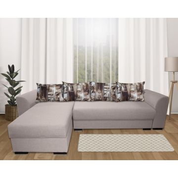 Coltar sufragerie extensibil Lindo N34 crem inchis