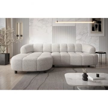 Coltar VELPA S,284X183X79 cm, material personalizabil si cu reglaj electric