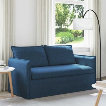 vidaXL Canapea albastru 156 x 82 x 85 cm țesătură