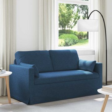 vidaXL Canapea albastru 158 x 78 x 80 cm țesătură