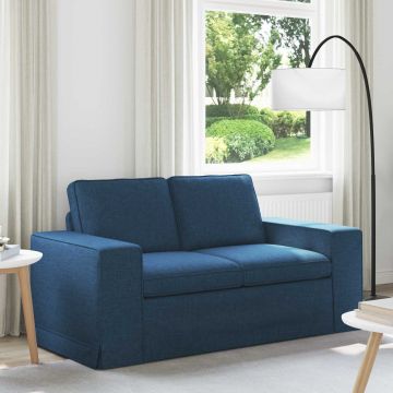 vidaXL Canapea albastru 162 x 80 x 82 cm țesătură
