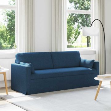vidaXL Canapea albastru 198 x 78 x 80 cm țesătură