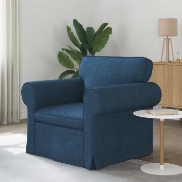 vidaXL Canapea albastru 95 x 82 x 80 cm țesătură