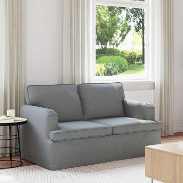 vidaXL Canapea Gri deschis 144 x 80 x 85 cm țesătură