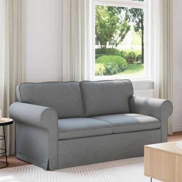 vidaXL Canapea Gri deschis 175 x 82 x 80 cm țesătură