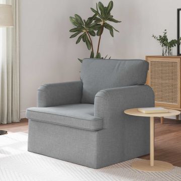 vidaXL Canapea Gri deschis 84 x 80 x 85 cm țesătură