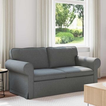 vidaXL Canapea Gri închis 175 x 82 x 80 cm țesătură