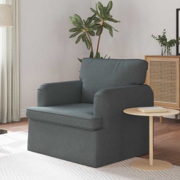 vidaXL Canapea Gri închis 84 x 80 x 85 cm țesătură