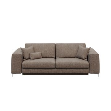 Canapea extensibilă devichy Rothe, 256 cm, bej închis