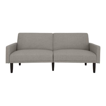 Canapea extensibilă gri deschis 198 cm - Støraa